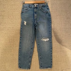 Zara Girl girlfriend jeans, size 10